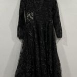 Mac Duggal  204041 Embellished Floral Long Sleeve Dress Sz. 4 Photo 4