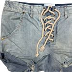 One Teaspoon  Ivory Superfreaks Denim Shorts Size 30 / US 8 – NWT Photo 5