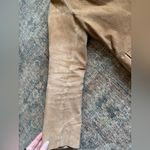 Chadwick's Chadwick’s Tan Suede Leather Blazer Jacket Women’s Size 12 Photo 4