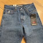 Levi's Premium Denim Wedgie Icon Athens Hera High Rise Raw Hem Jeans 26 NWT Photo 3