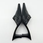 Naturalizer Womens Hydrant Mules 7.5 Buckle Pumps Leather Minimal Timeless Chic Photo 4