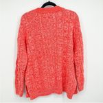 Anthropologie  Pilcro Jasmine Pullover Sweater Red Pink Marled Crew Neck NEW XS Photo 3