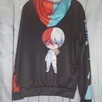 Shoto zip up anime hoodie Black Size L Photo 9
