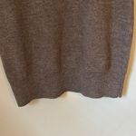 Susan Bristol  Brown Cowl Neck Sweater 100% Merino Wool Photo 6