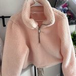 Tularosa Light pink fuzzy crewneck Photo 0