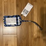 Vera Bradley  Penguins Intarsia Blue Luggage ID Tag NWT Photo 1