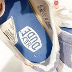 Hey Dude  Wendy Womens‎ Size 9 White Boho Crochet Casual Shoes Slip On Photo 4