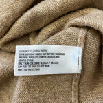 Knox Rose Women’s  tan bedazzled star v-neck sweater, XL Photo 4