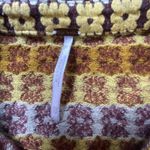 Free People Free People Babe Town Polo Shirt XS 70's Hippie Brown Orange Retro Festival Photo 5