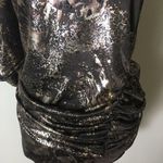 AKIRA CHICAGO RED LABEL Metallic Top Brown Size M Photo 3