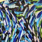 Notations Crinkle Blouse Bell Sleeve Button Down Asymmetrical Hem Ruffles  PXL Photo 8