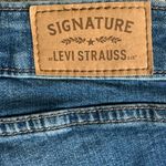 Levi's Signature  Cutoff Shorts Womens 16 Medium Wash Stretch High Rise Casual Photo 5