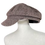 Angela and William women’s wool polyester cap, light academia Hat Gray Photo 3