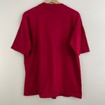 Vintage 90s Red Stuffed Animals Friends Single Stitch Graphic Short Sleeve Tee Size M Photo 10