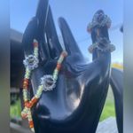 Smokey Quartz Flower Choker Necklace Set Photo 3