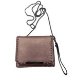 Rebecca Minkoff Authentic Rose Gold Wristlet or Crossbody with silver studs Photo 2
