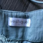Vestique  Teal Racerback Tank Top Size Large Photo 6
