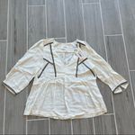 Ba&sh NWT $235  AMBER OFF WHITE BLOUSE SZ 1 SMALL Photo 1