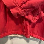 L.L. Bean Size S Soft Pink Cotton Fleece Lined Button Down Shirt Shacket Photo 2