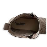 Pierre Dumas  Comfort Foam Perforated Slip On Sneakers High Top Taupe Fast-5 Photo 9