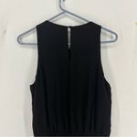 Theory  Sleeveless Mini Cocktail Dress Silk Womens 6 Black Photo 7