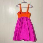 Kate Spade Twist Bodice Pink/Orange Dress Size 8 Photo 6