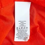 Kate Spade  Broom Street Cotton Poplin Tiered Dress Cherry Pepper Red Size Small Photo 9