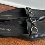 Predictions ‎ Women’s Size 8.5 Black  Buckle Accent Flats loafer Shoes Slides Photo 1