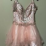 Dancing Queen Blush pink fit & flare dress Photo 2