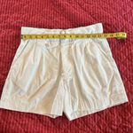 MAISON MARGIELA Shorts White High Waist Thigh Length EUC Size 42 (6 Large) Photo 5