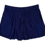 Garnet Hill  Blue Shorts Small Skort Style Casual Lightweight Pockets Photo 0