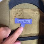 Vivienne Tam  pea green single button blazer Photo 3