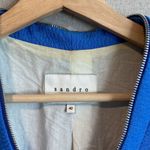 Sandro zip up Peplum blazer Photo 3