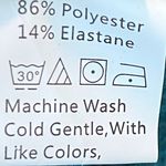 SheIn NEW  Full Zip Lightweight Athletic Jacket Teal Blue Black Medium Stretchy Photo 5