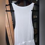 J.Crew  Maxi dress Vintage midi High Neck Tank Poplin ribbed pockets ruffle Photo 3