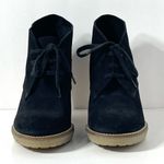 J.Crew MacAlister Heeled Booties Black Suede Size 9 Photo 3