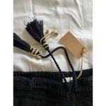 Surf Gypsy NWT  Crochet Shorts Small Black Festival Beachy Cottage Poolside Photo 5