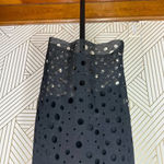 Liviana Conti Black‎ Circle Cutout Sleeveless Tank Dress Size 40 / US 6 Black Photo 4