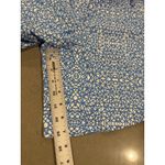 Adidas  Womens‎ Golf Shorts Size 12 Blue White Geometric Pattern Pockets Photo 2