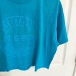 Vintage 90’s L.A. Gear Teal Graphic Tee Photo 8