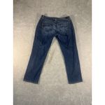 Paige Women's Blue Jeans Size 27 Jimmy Jimmy Crop Dark Wash Photo 7