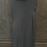 Voir Voir Black Shortsleeved dress with 4 buttons M Photo 2