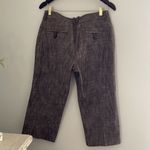 Larry Levine NWT  Copped Stretch Pants. Size 6‎ Photo 5