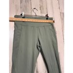 Jockey Olive Green High Waist Pocket Leggings | Stretch Active Pants – Size XL Purple Photo 5
