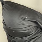 Liz Claiborne Black Ruched One Piece Swimsuit - Size - 14 Photo 3