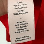 Likely  Dani Dress Scarlet Red Mini Wrap Long Sleeve Cocktail Party Dress Size 2 Photo 8