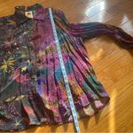 Farm Rio Mixed Black Prints Lenzing Ecovero Viscose Button Shirt In Multi Sz XL Photo 8