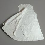 Eileen Fisher  Vest Womens S Linen Cotton Sleeveless Open Front Drape Cardigan Photo 0