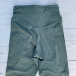 Lululemon Green High Waisted Reflective Ribboning 22 Crop Leggings Photo 3