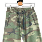 Aritzia  Tna Alix Pants Joggers High-Waisted Army Camo Print Green‎ Size XS Photo 3